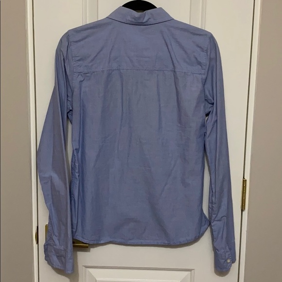 Abercrombie & Fitch Faded Blue Blouse - Picture 3 of 3